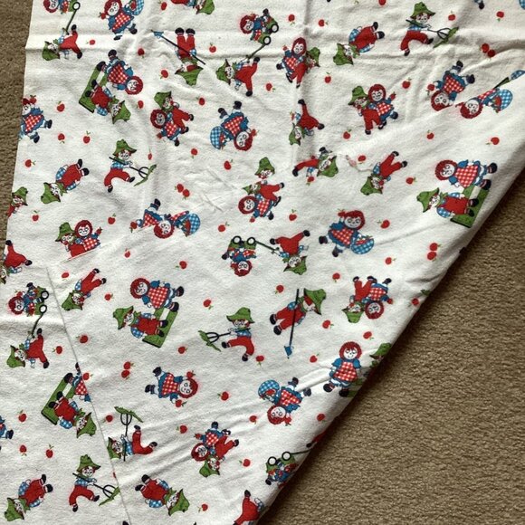 One piece of White Thin Flannel Children's Kids Fabric Material Sewing Quilting - Picture 7 of 7